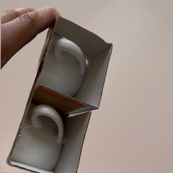 Set of 4 White Café Crème Bowls - Picture 3 of 7